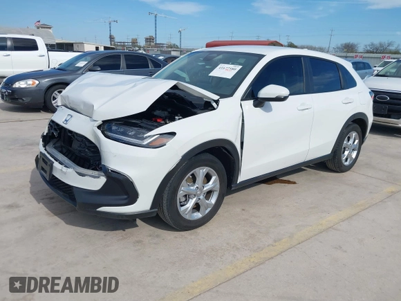 2024 Honda HR-V LX with VIN 3CZRZ1H36RM755403, listed as a IAAI auction lot 41677580 with 15,392 mi miles. Bid and sale history available at carsss.com. Image 18.