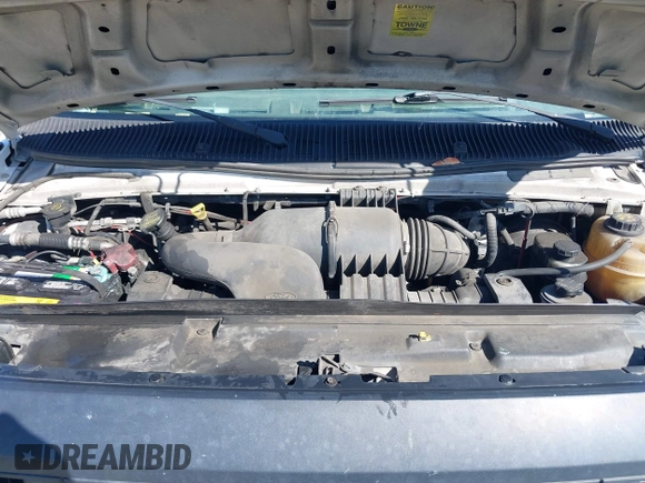 2013 Ford Econoline Cargo Commercial with VIN 1FTNE1EW7DDA98789, listed as a IAAI auction lot 42382594 with 251,602 mi miles and . Bid and sale history available at DreamBid. Image 10.
