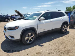2019 Jeep Cherokee Limited z VIN 1C4PJMDX8KD431319, wystawiony jako Copart lot #62177565 z przebiegiem 77 463 mil mil oraz Szkoda całkowita • Salvage title. Historia ofert i sprzedaży dostępna na DreamBid. Obrazek 1.