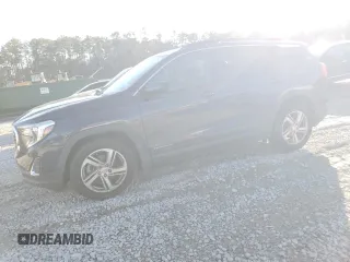 2018 GMC Terrain SLE with VIN 3GKALMEX7JL213030, listed as a Copart auction lot 88344705 with 94,057 mi miles and Salvage Title. Bid and sale history available at carsss.com. Image 1.