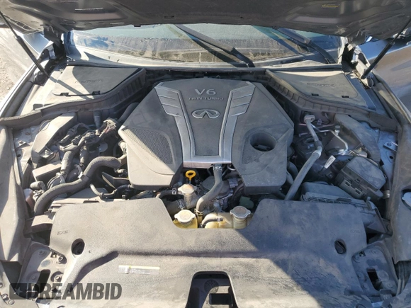 2017 Infiniti Q50 Premium with VIN JN1EV7AP7HM732712, listed as a Copart auction lot 44122965 with 85,549 mi miles and Salvage title. Bid and sale history available at DreamBid. Image 12.