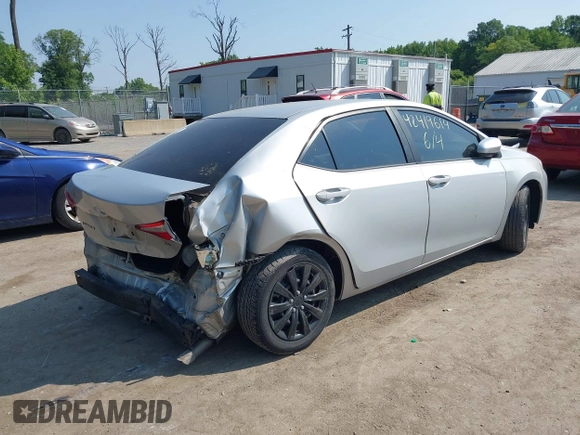 2016 Toyota Corolla L with VIN 2T1BURHE5GC718547, listed as a IAAI auction lot 42419614 with 141,997 mi miles and . Bid and sale history available at DreamBid. Image 4.