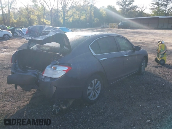 2014 Honda Accord LX with VIN 1HGCR2F36EA278713, listed as a IAAI auction lot 42017720 with 219,661 mi miles and . Bid and sale history available at carsss.com. Image 4.