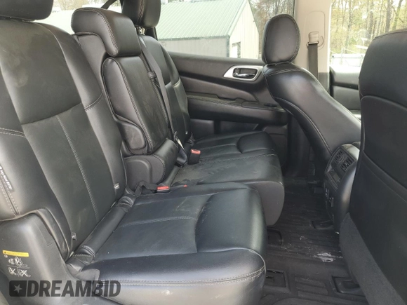 2018 Nissan Pathfinder SV with VIN 5N1DR2MM0JC619337, listed as a Copart auction lot 54335355 with 139,945 mi miles and Salvage title. Bid and sale history available at DreamBid. Image 11.