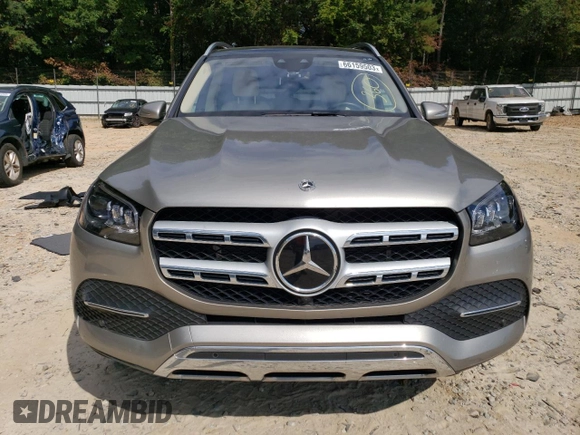 2022 Mercedes-Benz GLS with VIN 4JGFF5KE0NA677903, listed as a Copart auction lot 66159503 with 24,669 mi miles. Bid and sale history available at carsss.com. Image 5.