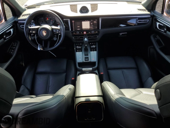 2023 Porsche Macan with VIN WP1AA2A53PLB21801, listed as a Copart auction lot 55180045 with 14,342 mi miles and Salvage title. Bid and sale history available at DreamBid. Image 8.