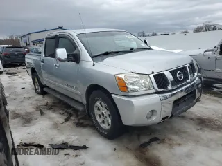 2005 Nissan Titan LE with VIN 1N6AA07B75N502911, listed as a Copart auction lot 47319305 with 208,218 mi miles and Clean Title. Bid and sale history available at carsss.com. Image 4.