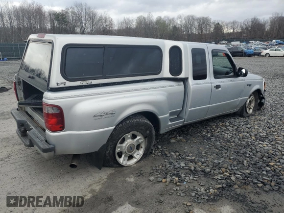 2001 Ford Ranger XL Fleet with VIN 1FTZR15E11TA47318, listed as a Copart auction lot 53272335 with 265,666 mi miles and Salvage title. Bid and sale history available at DreamBid. Image 3.