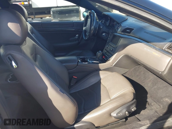 2012 Maserati GranTurismo MC Stradale с VIN ZAM45MLA7C0063448, выставлен на аукционе IAAI как лот 41808954 с пробегом 36 205 миль миль и . История ставок и продаж доступна на DreamBid. Изображение 5.