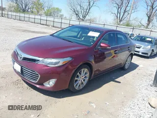 2013 Toyota Avalon XLE with VIN 4T1BK1EB2DU038939, listed as a IAAI auction lot 41983523 with 126,195 mi miles and . Bid and sale history available at DreamBid. Image 17.