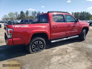 2020 Toyota Tacoma 4WD SR5 with VIN 5TFCZ5AN4LX231599, listed as a Copart auction lot 52105115 with 60,162 mi miles and Salvage Title. Bid and sale history available at carsss.com. Image 3.