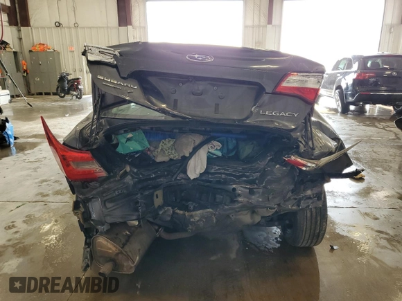 2018 Subaru Legacy Premium with VIN 4S3BNAC66J3016798, listed as a Copart auction lot 58393515 with 137,285 mi miles and Non repairable. Bid and sale history available at DreamBid. Image 6.