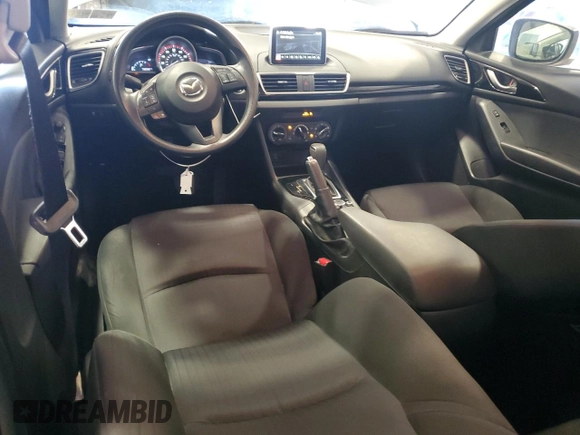 2016 Mazda 3 i Sport with VIN 3MZBM1T76GM242582, listed as a Copart auction lot 54417965 with 79,098 mi miles and Salvage Title. Bid and sale history available at DreamBid. Image 8.