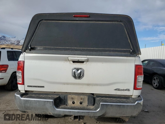 2022 Ram 2500 Big Horn with VIN 3C6UR5DJ3NG179989, listed as a Copart auction lot 85147384 with 28,453 mi miles and Non Repairable. Bid and sale history available at carsss.com. Image 6.