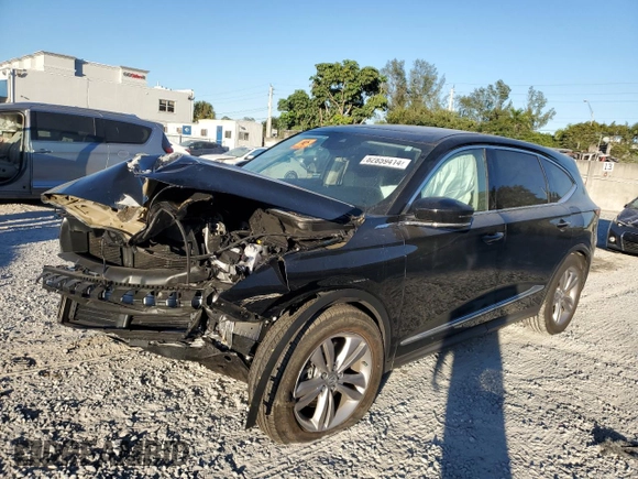 2024 Acura MDX с VIN 5J8YD9H31RL004467, выставлен на аукционе Copart как лот 82859414 с пробегом Не указан миль и Списание • Salvage title. История ставок и продаж доступна на DreamBid. Изображение 1.