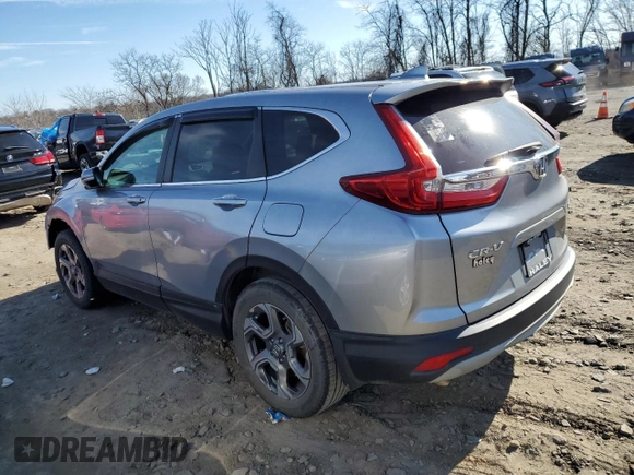 2017 Honda CR-V EX with VIN 2HKRW2H56HH604121, listed as a Copart auction lot 47238745 with 0 mi miles and Clean Title. Bid and sale history available at carsss.com. Image 2.