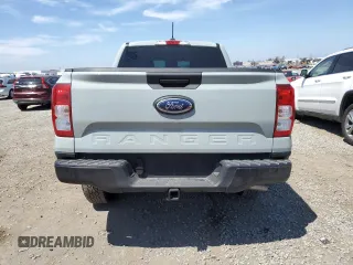 2024 Ford Ranger XL with VIN 1FTER4PH3RLE21396, listed as a Copart auction lot 53475135 with 4,918 mi miles and Salvage Title. Bid and sale history available at carsss.com. Image 6.