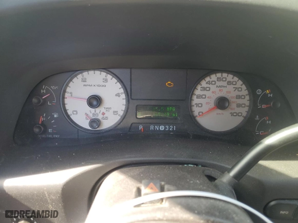 2005 Ford Super Duty F-250 XL with VIN 1FTSW21P15EA32352, listed as a Copart auction lot 47563795 with 145,249 mi miles and Salvage Title. Bid and sale history available at carsss.com. Image 9.