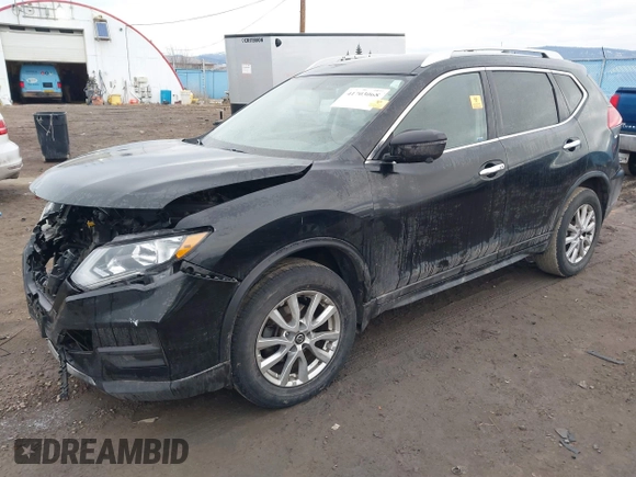2017 Nissan Rogue SV with VIN KNMAT2MVXHP514146, listed as a IAAI auction lot 41703068 with Not Provided miles and . Bid and sale history available at carsss.com. Image 17.
