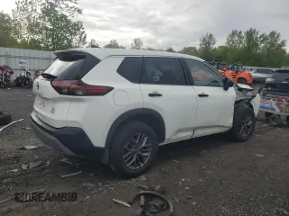 2023 Nissan Rogue S with VIN 5N1BT3AB5PC928327, listed as a Copart auction lot 55635015 with 15,159 mi miles and Salvage title. Bid and sale history available at DreamBid. Image 3.