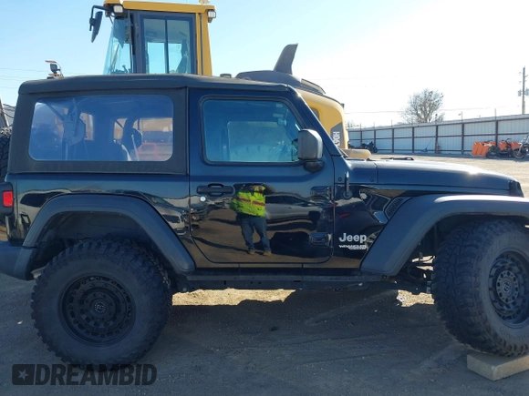 2021 Jeep Wrangler Sport with VIN 1C4GJXAG8MW559296, listed as a IAAI auction lot 41759848 with 47,374 mi miles and . Bid and sale history available at DreamBid. Image 13.