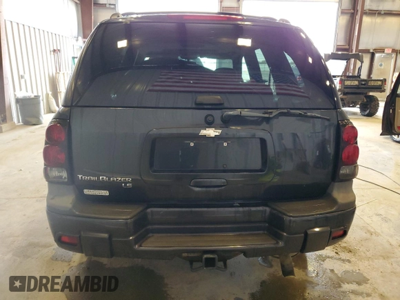2006 Chevrolet TrailBlazer LS with VIN 1GNDT13S462358542, listed as a Copart auction lot 54782305 with 72,870 mi miles and Salvage Title. Bid and sale history available at carsss.com. Image 6.
