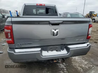 2021 Ram 2500 Laramie with VIN 3C6UR5FJXMG693012, listed as a Copart auction lot 45184295 with 61,940 mi miles and Salvage Title. Bid and sale history available at carsss.com. Image 6.
