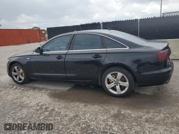 2012 Audi A6 Premium Plus with VIN WAUGGAFC4CN148934, listed as a Copart auction lot 56935325 with 113,050 mi miles and Non repairable. Bid and sale history available at DreamBid. Image 2.