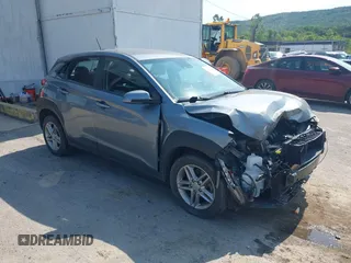 2021 Hyundai Kona SE with VIN KM8K1CAA3MU675091, listed as a IAAI auction lot 42373159 with 66,509 mi miles and . Bid and sale history available at DreamBid. Image 1.