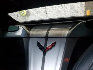 2015 Chevrolet Corvette Z06 3LZ with VIN 1G1YU3D61F5604992, listed as a Copart auction lot 66395114 with 23,555 mi miles and Salvage Title. Bid and sale history available at carsss.com. Image 10.