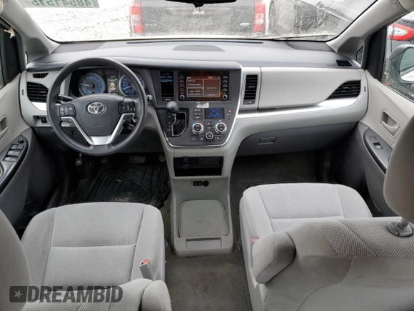 2018 Toyota Sienna L with VIN 5TDZZ3DC9JS929475, listed as a Copart auction lot 48541515 with 214,337 mi miles and Salvage Title. Bid and sale history available at DreamBid. Image 8.