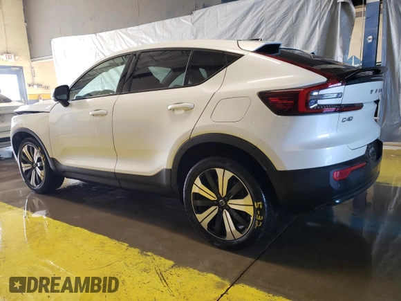 2023 Volvo C40 Plus с VIN YV4ED3GL9P2051956, выставлен на аукционе Copart как лот 89019095 с пробегом 62 222 миль миль и Чистый • Clean title. История ставок и продаж доступна на DreamBid. Изображение 2.