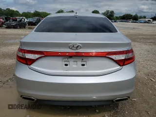 2015 Hyundai Azera with VIN KMHFG4JG9FA469367, listed as a Copart auction lot 61413525 with 136,608 mi miles and Salvage title. Bid and sale history available at DreamBid. Image 6.