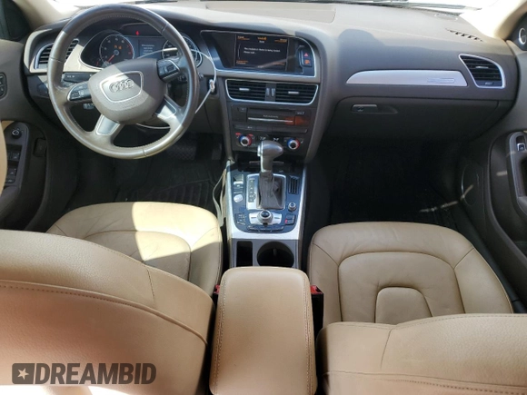 2014 Audi A4 Premium Plus with VIN WAUFFAFL9EN043114, listed as a Copart auction lot 48069195 with 115,398 mi miles and Salvage Title. Bid and sale history available at carsss.com. Image 8.