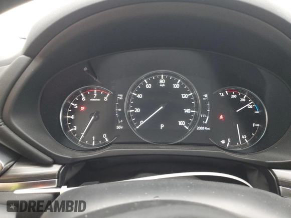 2023 Mazda CX-5 S Premium with VIN JM3KFBDM0P0227531, listed as a Copart auction lot 48333175 with 20,814 mi miles and Salvage Title. Bid and sale history available at DreamBid. Image 9.