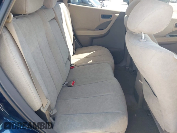 2003 Nissan Murano SL with VIN JN8AZ08T43W122455, listed as a IAAI auction lot 41560795 with 137,655 mi miles and . Bid and sale history available at DreamBid. Image 8.