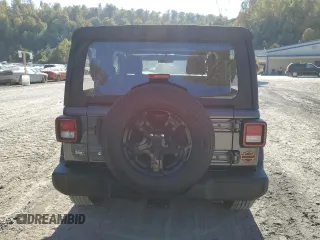 2022 Jeep Wrangler Sport with VIN 1C4HJXAG1NW227710, listed as a Copart auction lot 71744683 with 17,740 mi miles and . Bid and sale history available at DreamBid. Image 6.