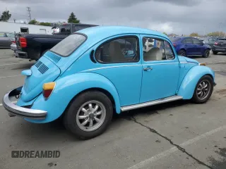 1973 Volkswagen Beetle with VIN 1332519606, listed as a Copart auction lot 50725285 with 45,149 mi miles and Salvage Title. Bid and sale history available at DreamBid. Image 3.