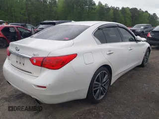 2016 Infiniti Q50 Premium with VIN JN1EV7AR8GM345554, listed as a IAAI auction lot 41965915 with 88,646 mi miles and . Bid and sale history available at DreamBid. Image 4.