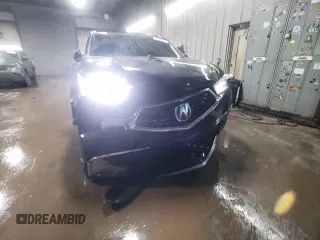 2020 Acura MDX Sport Hybrid w/Advance Pkg with VIN 5J8YD7H71LL000076, listed as a Copart auction lot 82624334 with 83,523 mi miles and Salvage Title. Bid and sale history available at carsss.com. Image 14.