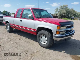1994 GMC Sierra 1500 z VIN 2GTEK19K3R1553088, wystawiony jako IAAI lot #42546997 z przebiegiem 190 922 mil mil oraz . Historia ofert i sprzedaży dostępna na DreamBid. Obrazek 1.