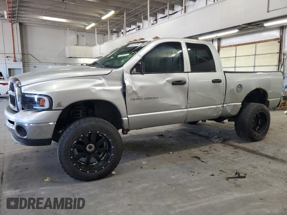 2005 Dodge Ram 2500 SLT with VIN 3D7KS28C95G857875, listed as a Copart auction lot 64624764 with 252,301 mi miles and Clean Title. Bid and sale history available at carsss.com. Image 1.