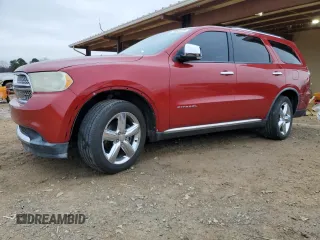 2011 Dodge Durango Citadel with VIN 1D4RD5GGXBC673331, listed as a Copart auction lot 43853155 with 179,273 mi miles and Salvage title. Bid and sale history available at DreamBid. Image 1.