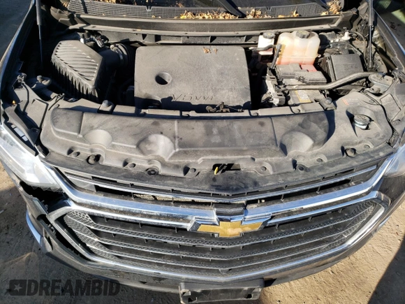 2021 Chevrolet Traverse LT Leather with VIN 1GNEVHKW9MJ138361, listed as a Copart auction lot 76510873 with 53,419 mi miles. Bid and sale history available at carsss.com. Image 12.