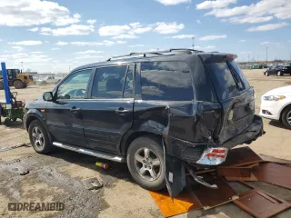 2007 Honda Pilot EX-L with VIN 2HKYF18757H506901, listed as a Copart auction lot 52852195 with 230,908 mi miles and Salvage Title. Bid and sale history available at carsss.com. Image 2.