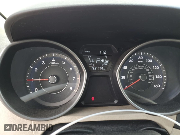 2014 Hyundai Elantra SE с VIN 5NPDH4AE5EH496533, выставлен на аукционе Copart как лот 57078585 с пробегом 152 174 миль миль и Списание • Salvage title. История ставок и продаж доступна на DreamBid. Изображение 9.