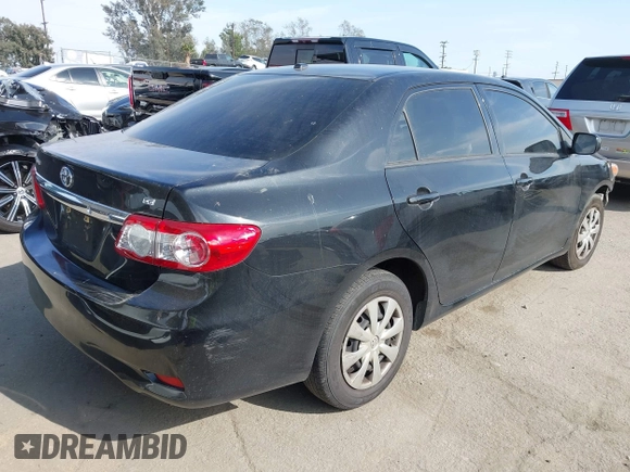 2011 Toyota Corolla L with VIN JTDBU4EE0B9154747, listed as a IAAI auction lot 42028887 with 141,569 mi miles. Bid and sale history available at carsss.com. Image 4.