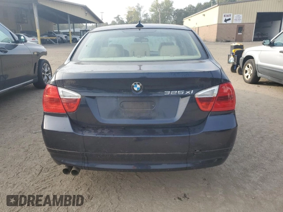 2006 BMW 3 Series 325xi with VIN WBAVD13586KV14356, listed as a Copart auction lot 72099624 with 161,806 mi miles and Clean Title. Bid and sale history available at carsss.com. Image 6.
