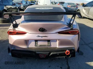 2021 Toyota GR Supra 3.0 with VIN WZ1DB0C07MW043083, listed as a Copart auction lot 83678084 with 35,289 mi miles and Salvage Title. Bid and sale history available at carsss.com. Image 6.