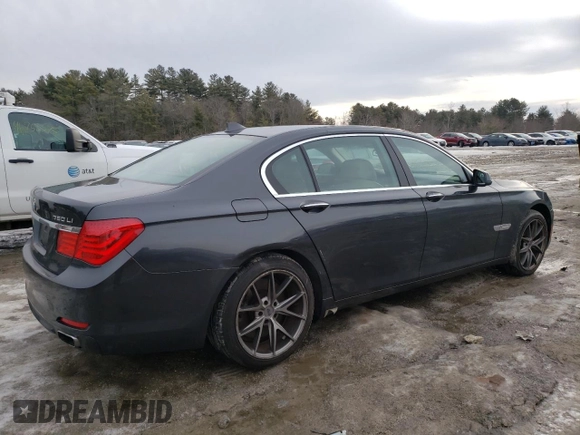 2011 BMW 7 Series 750Li xDrive with VIN WBAKC8C57BC434453, listed as a Copart auction lot 46473665 with 129,354 mi miles and Clean Title. Bid and sale history available at carsss.com. Image 3.
